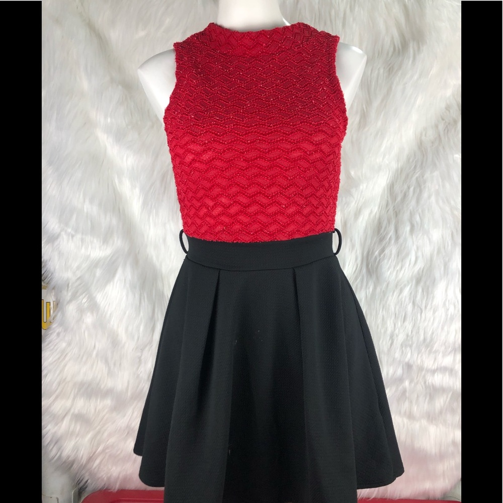 Blue Mint high collar dress (youth)